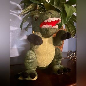 Progressive Plush Dawson T-REX Tyrannosaurus Rex Green Dinosaur Plush Animal